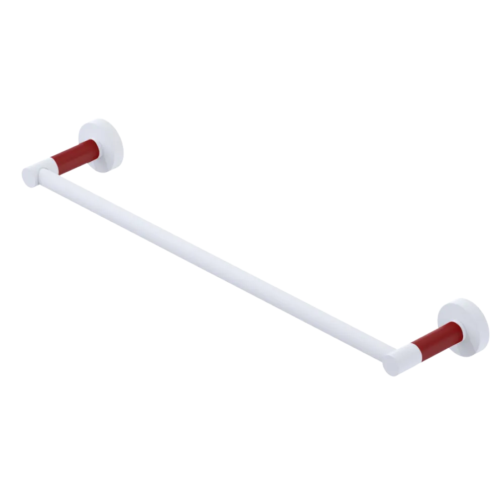 Rubinet Towel Bar 18" Matt White
