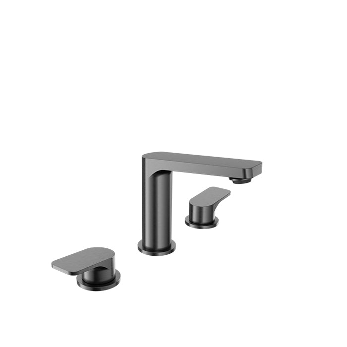 Baril 8" c/c lavatory faucet, drain included