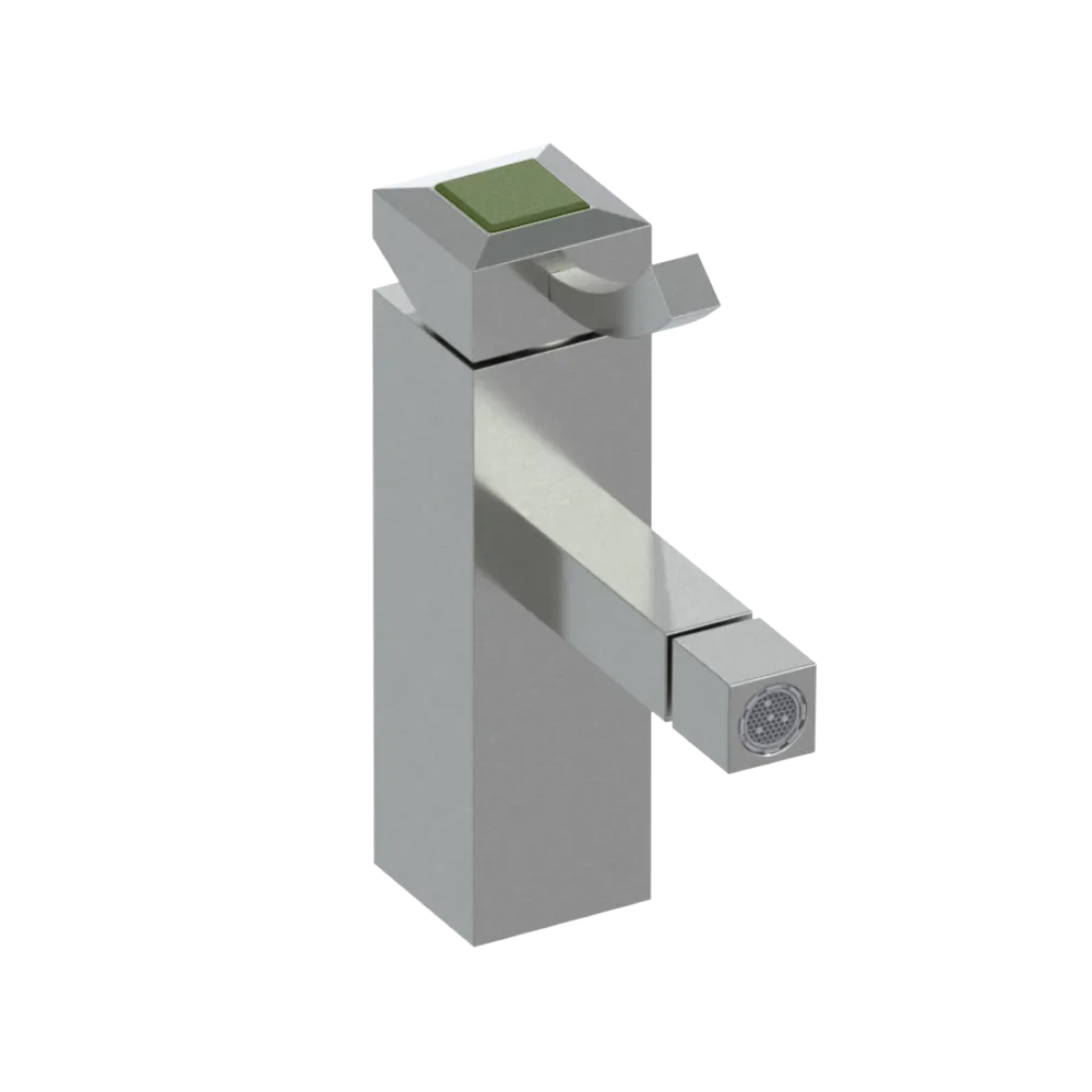 Rubinet Single Control Bidet Fitting (less drain) Satin Nickel