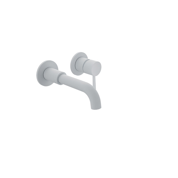 Baril Trim only for single lever wall-mounted lavatory faucet, drain not included