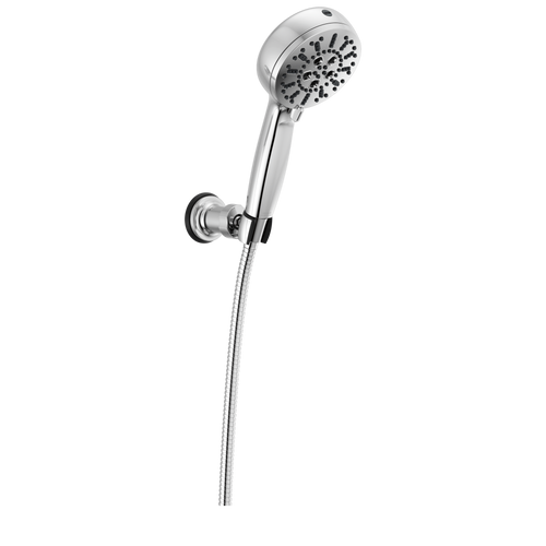 Delta DELTA - 7-Setting Wall Mount Hand Shower With Cleaning Spray In Lumicoat® Chrome