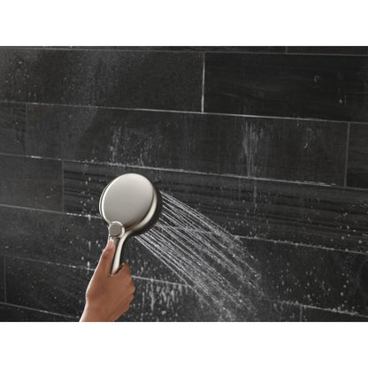 Delta 7-Setting Slide Bar Hand Shower with Cleaning