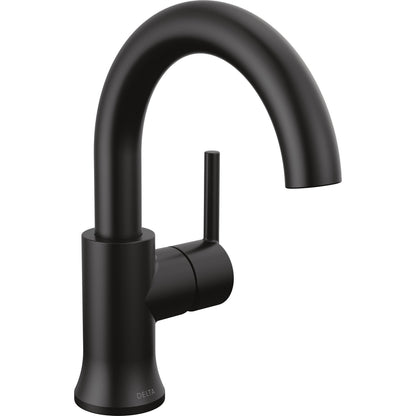 Delta Trinsic High-Arc Single-Handle Bathroom Faucet with Drain