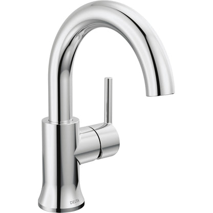 Delta Trinsic High-Arc Single-Handle Bathroom Faucet with Drain