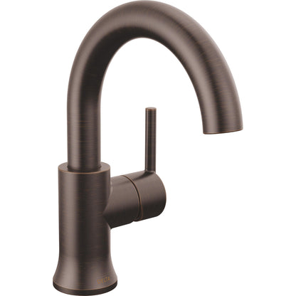 Delta Trinsic High-Arc Single-Handle Bathroom Faucet with Drain