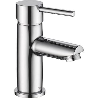 Modern Cylindrical
Single Handle Lavatory Faucet - Chrome