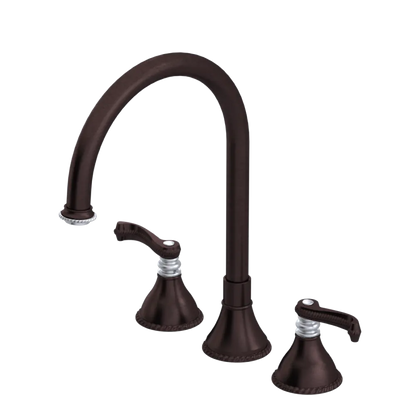 Rubinet Widespread Kitchen Set Tuscan Brass