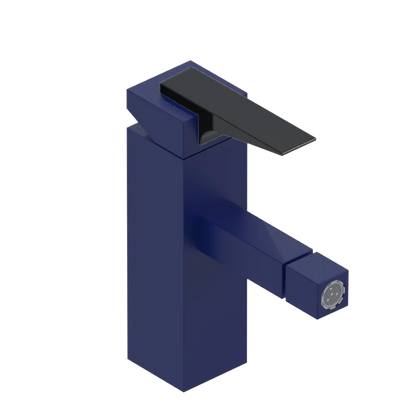 Rubinet Single Control Bidet Fitting (less drain) Midnight Blue