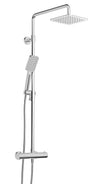 Baril Complete thermostatic shower kit on column