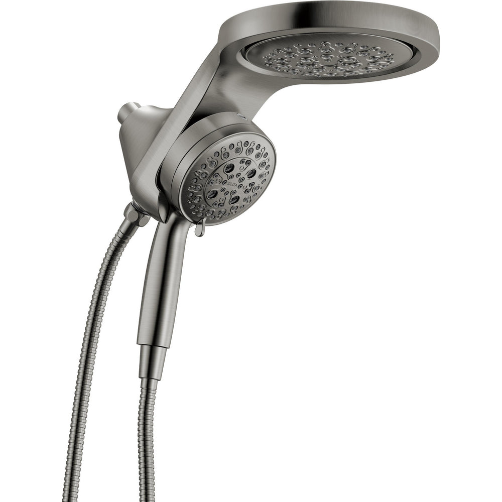 Universal Showering 6-SETTING Hydrorain With Proclean - Lumicoat Black Stainless