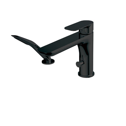 Aquabrass 2-piece deckmount tub filler with handshower