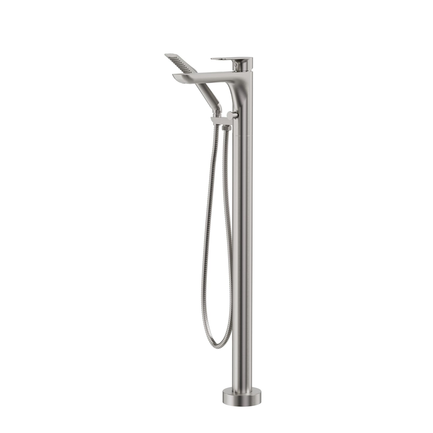 Aquabrass Must Floormount tub filler with handshower