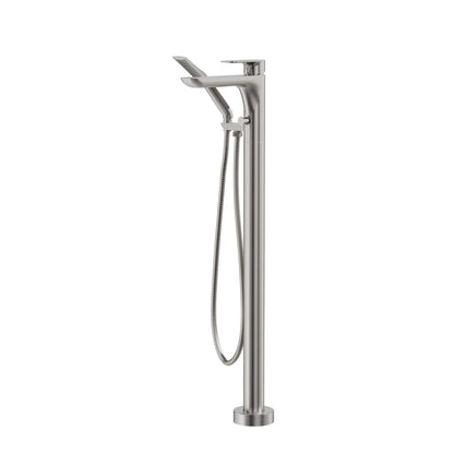 Aquabrass Must Floormount tub filler with handshower
