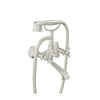 Baril Wall-mounted tub faucet with hand shower
