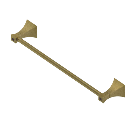 Rubinet Towel Bar 24" Antique Brass Matt