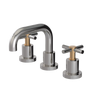 Rubinet Widespread Lav. Set. (less drain) Polished Nickel