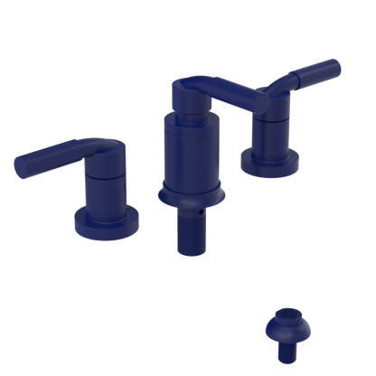 Rubinet Bidet Fitting with Spray, Diverter, and Vacuum Breaker (less drain) Midnight Blue