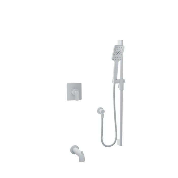 Baril Complete pressure balanced shower kit without handle