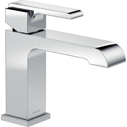 Ara Single Hole - Single HANDLE-4"PLATE/METAL Pop-up - Chrome