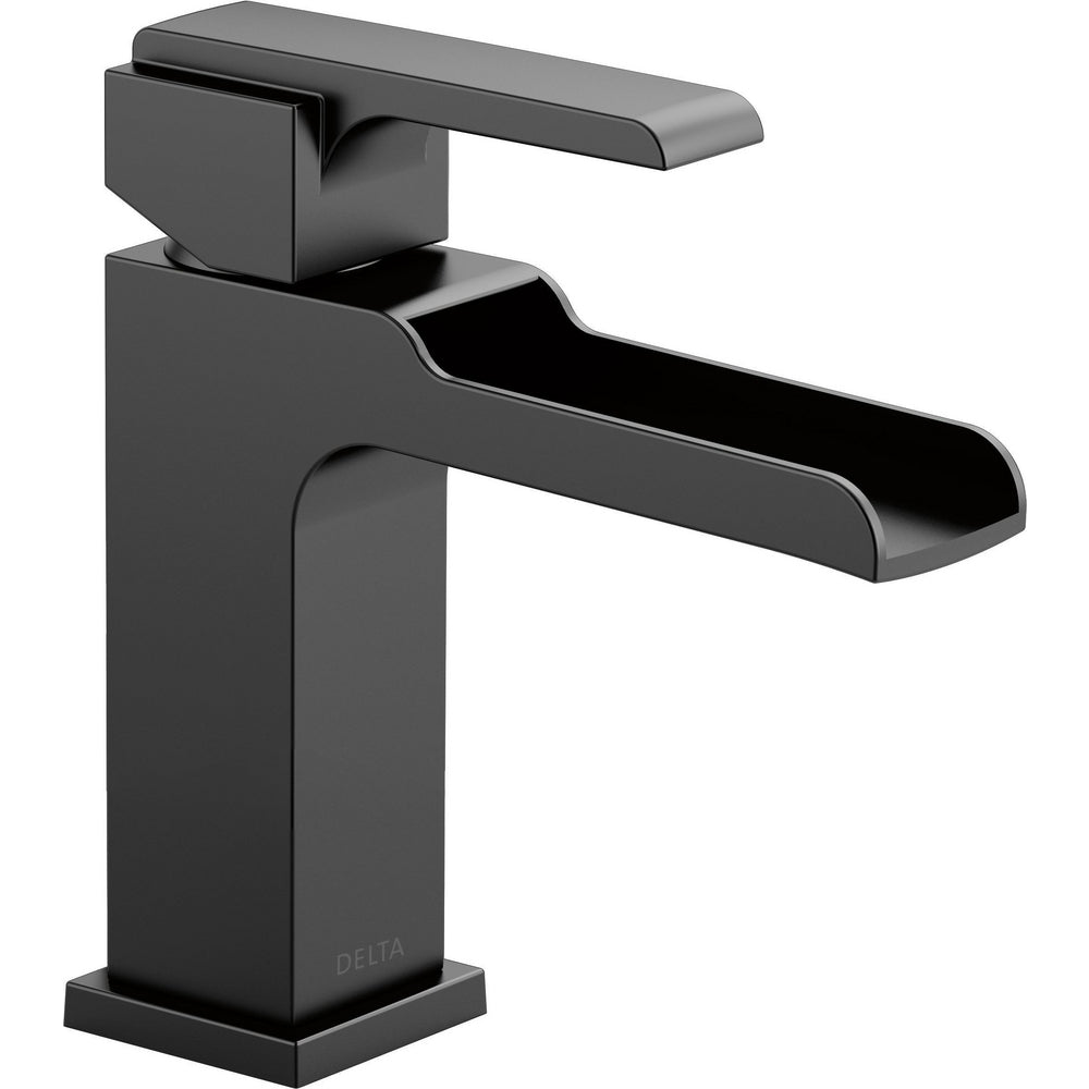 Ara Delta Ara Single-handle Lavatory Faucet - Channel Spout - Matte Black