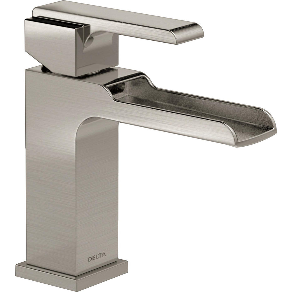 Ara Delta Ara Single-handle Lavatory Faucet - Channel Spout - Stainless Steel