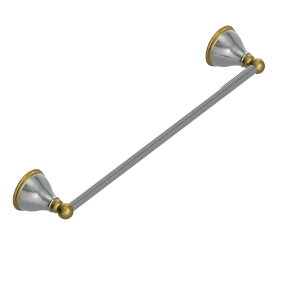Rubinet Towel Bar 18" Satin Nickel