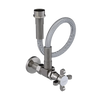 Rubinet Exposed Supply Kit (classic) x2 Polished Nickel