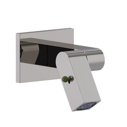 Rubinet Wall Mount Bidet & Foot Rinse with Dual Function Spray Polished Nickel