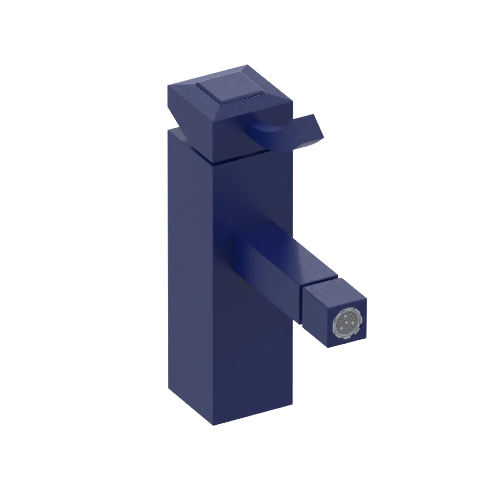 Rubinet Single Control Bidet Fitting (less drain) Midnight Blue
