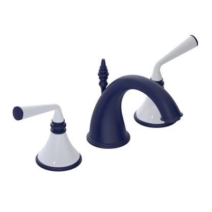 Rubinet Widespread Lav. Set. (less drain) Midnight Blue