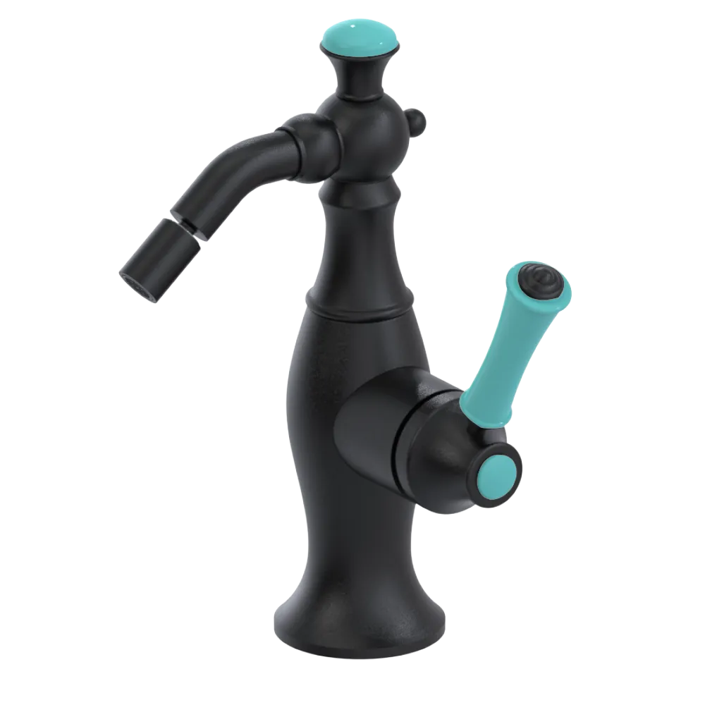 Rubinet Single Control Bidet Fitting (less drain) Matt Black