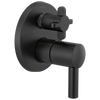 Brizo Pressure Balance Valve With Integrated 3 Function Diverter Trim Less Handles
