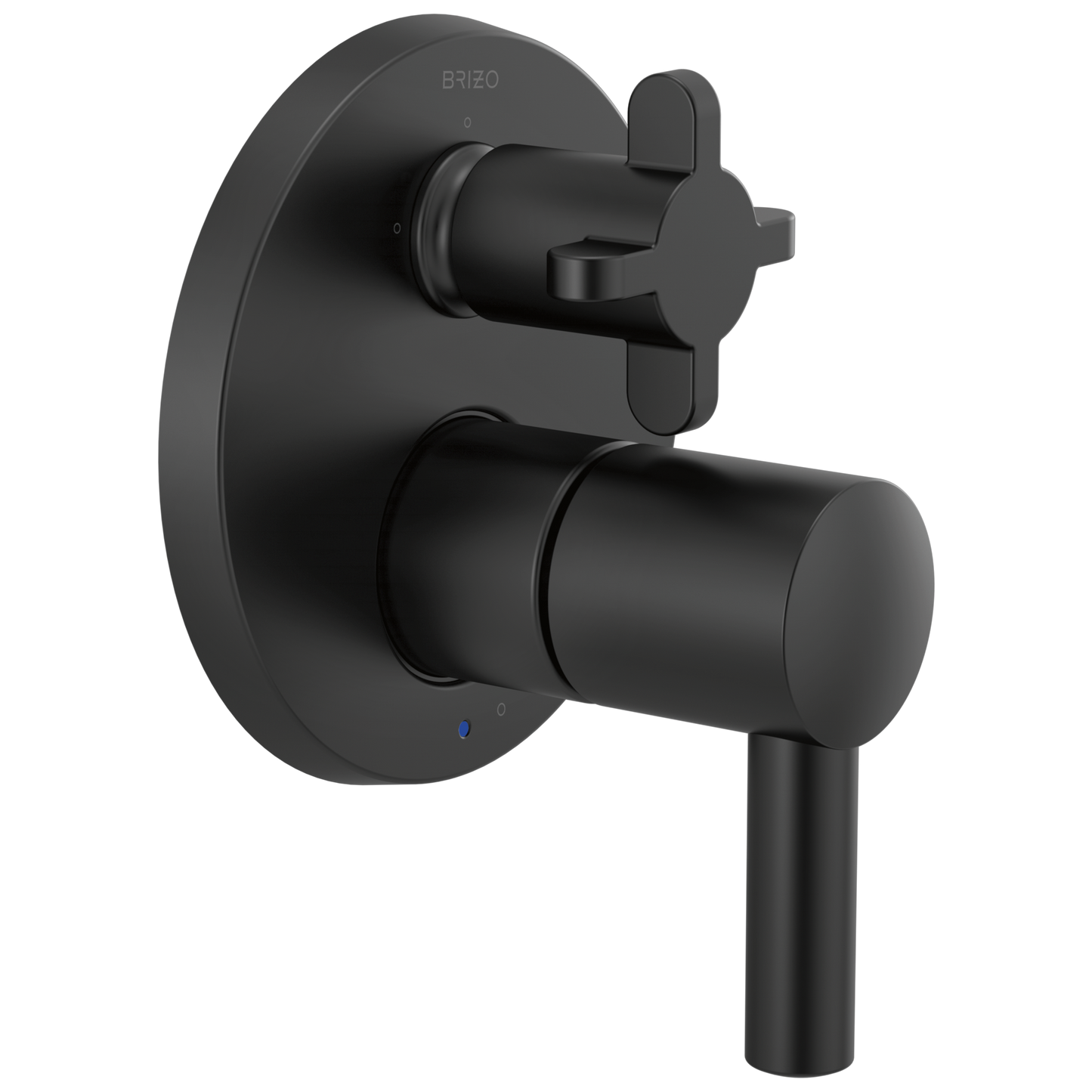 Brizo Pressure Balance Valve With Integrated 3 Function Diverter Trim Less Handles