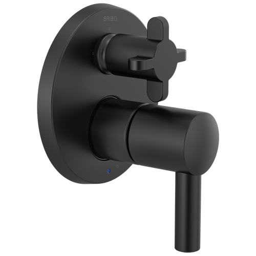 Brizo Pressure Balance Valve With Integrated 3 Function Diverter Trim Less Handles