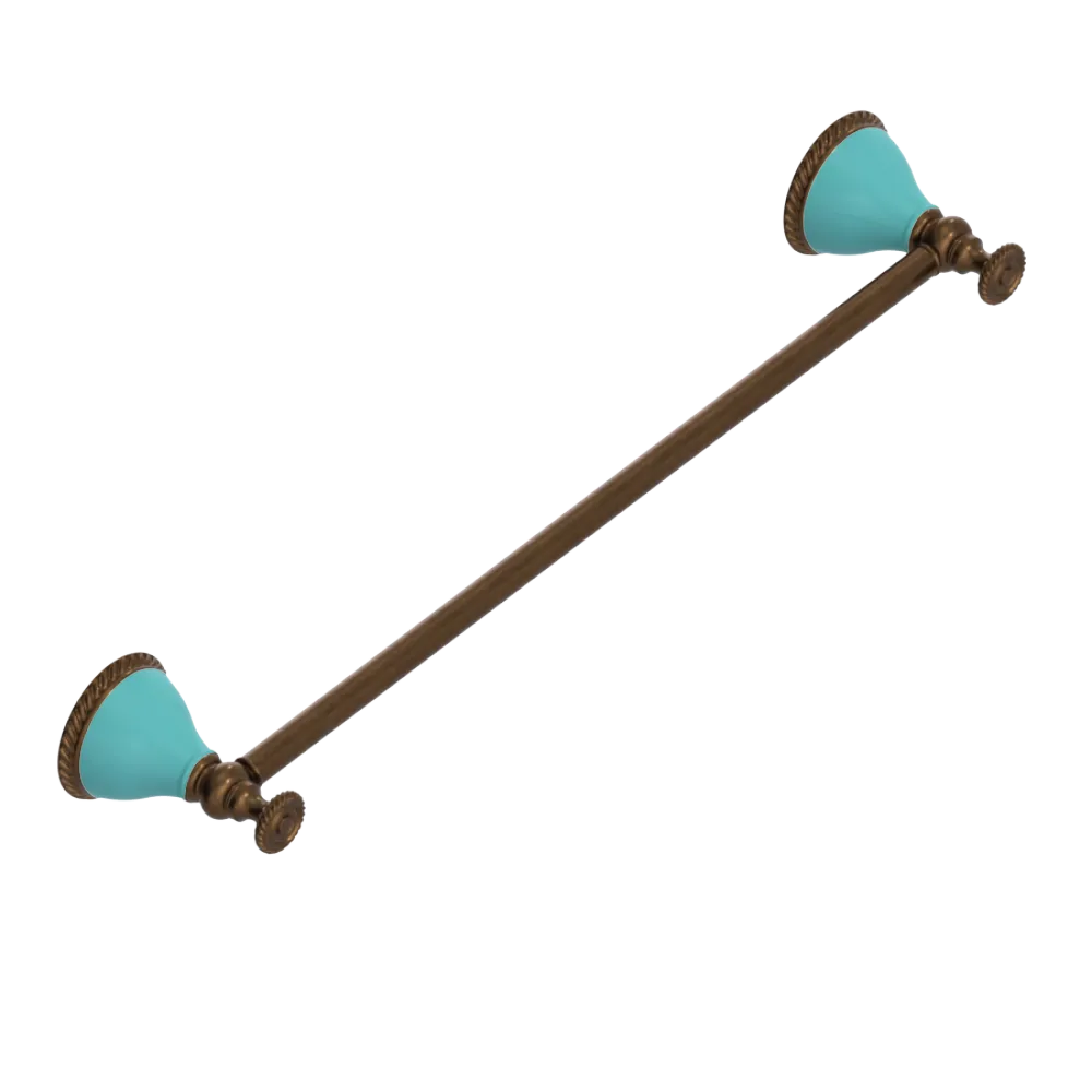 Rubinet Towel Bar 18" Tuscan Brass
