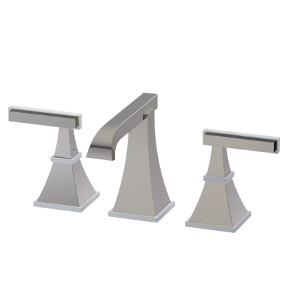 Rubinet Widespread Lav. Set. (less drain) Polished Nickel