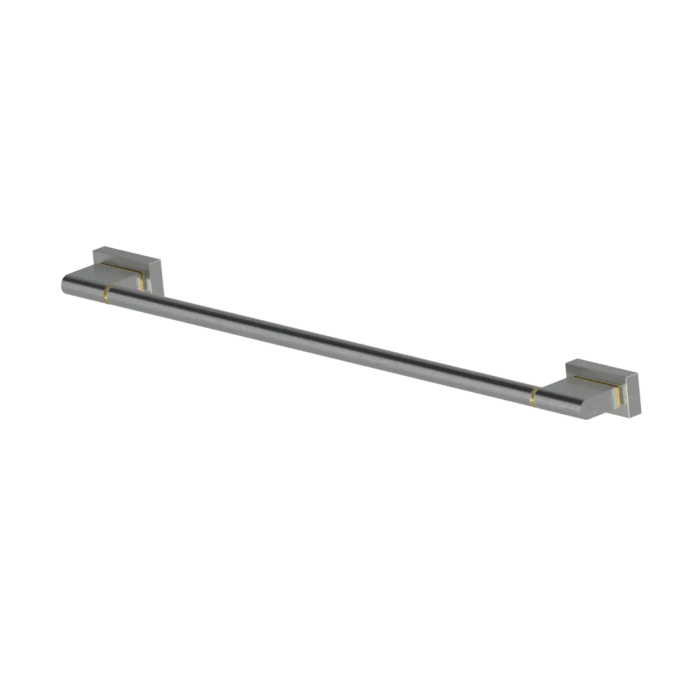 Rubinet Towel Bar 18" Satin Nickel