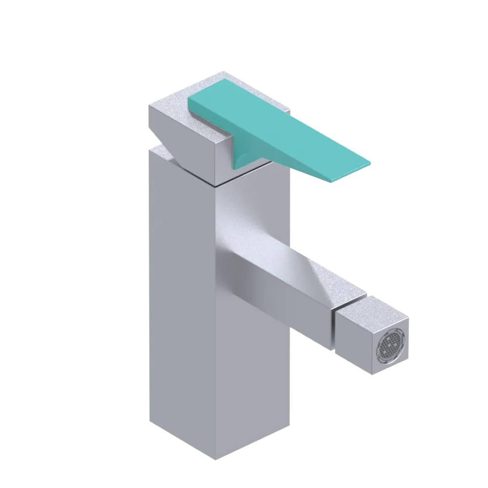 Rubinet Single Control Bidet Fitting (less drain) Satin Chrome