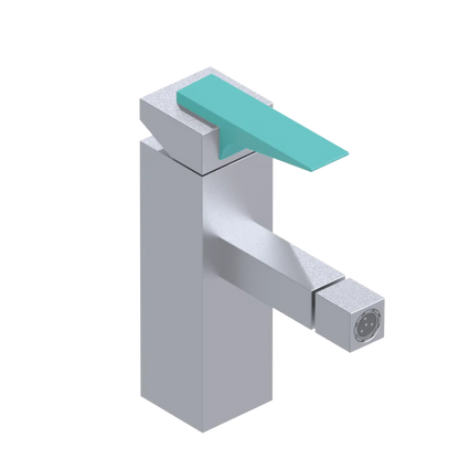Rubinet Single Control Bidet Fitting (less drain) Satin Chrome