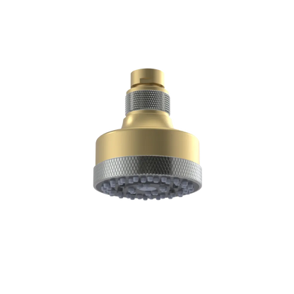 Rubinet 3 FUNCTION SHOWER HEAD Satin Brass