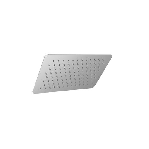 Baril Rectangular 12" x 8" anti-limestone shower head
