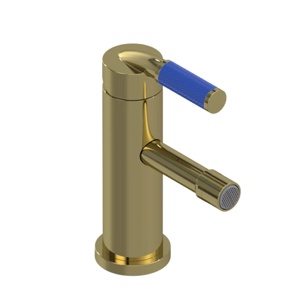 Rubinet Single Control Bidet Fitting (less drain) Natural Brass