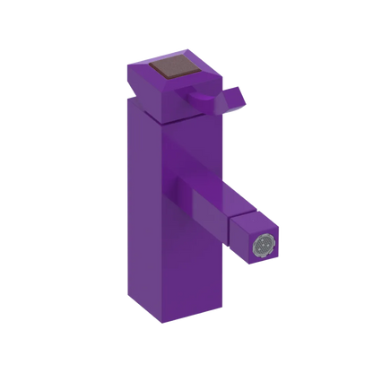 Rubinet Single Control Bidet Fitting (less drain) Purple Haze