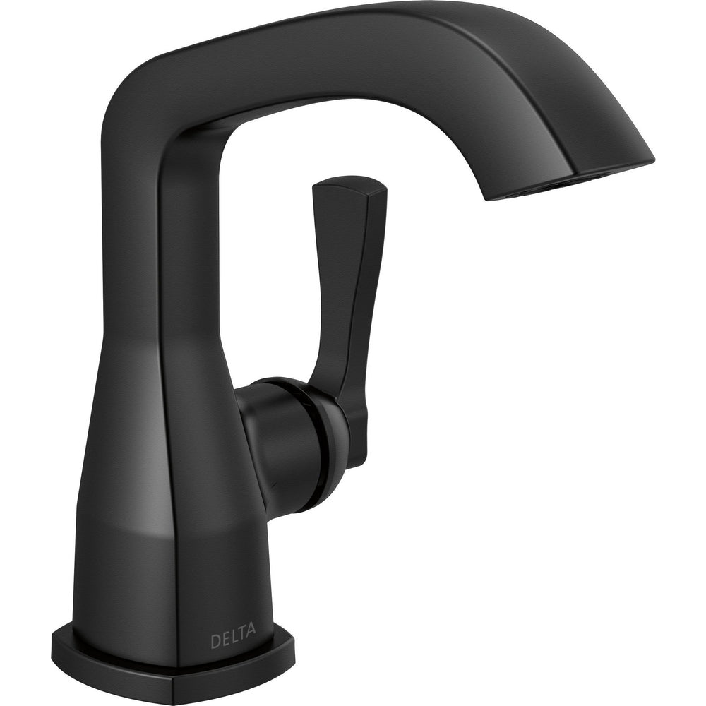 Delta Stryke Single Handle Bathroom Faucet - Matte Black