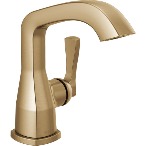 Delta Stryke Single Handle Bathroom Faucet - Lumicoat Champagne Bronze