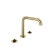 Baril 8" c/c lavatory faucet (without handle), drain included