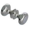 Rubinet Shower Door Knob (set) Satin Nickel