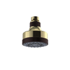 Rubinet 3 FUNCTION SHOWER HEAD Natural Brass