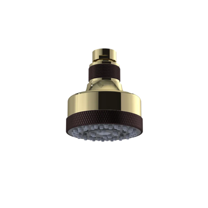 Rubinet 3 FUNCTION SHOWER HEAD Natural Brass