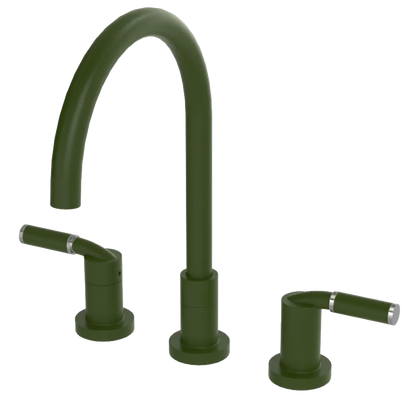 Rubinet Widespread Kitchen Set Green Envy
